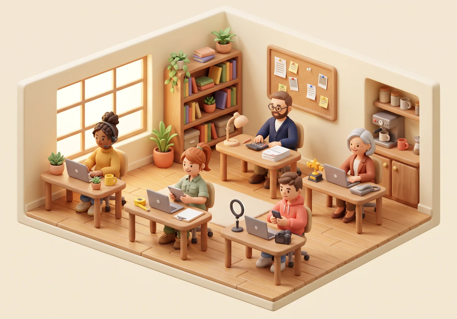 Home services & trades office