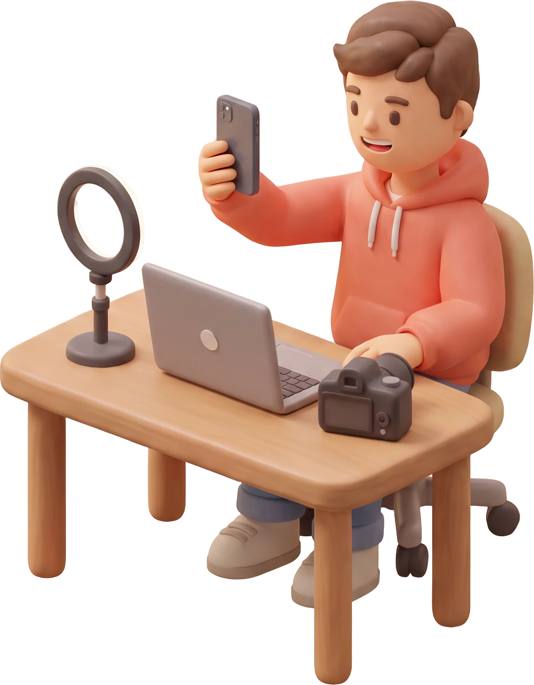 Theo, Social & Content